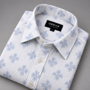Poplin Stretch Man Shirt White - Image 2